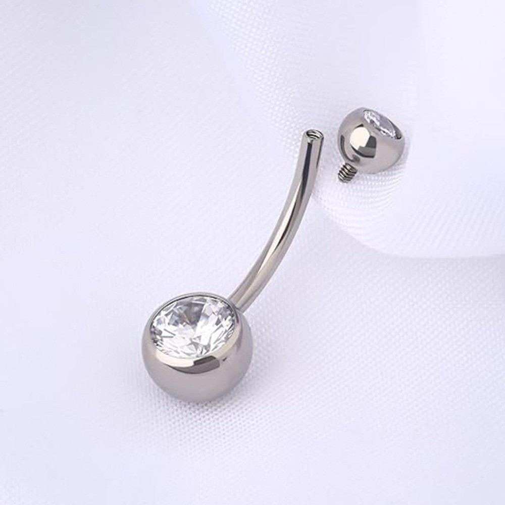 Body Jewelry Belly Button Rings - Высокое качество титановый материал кольца для