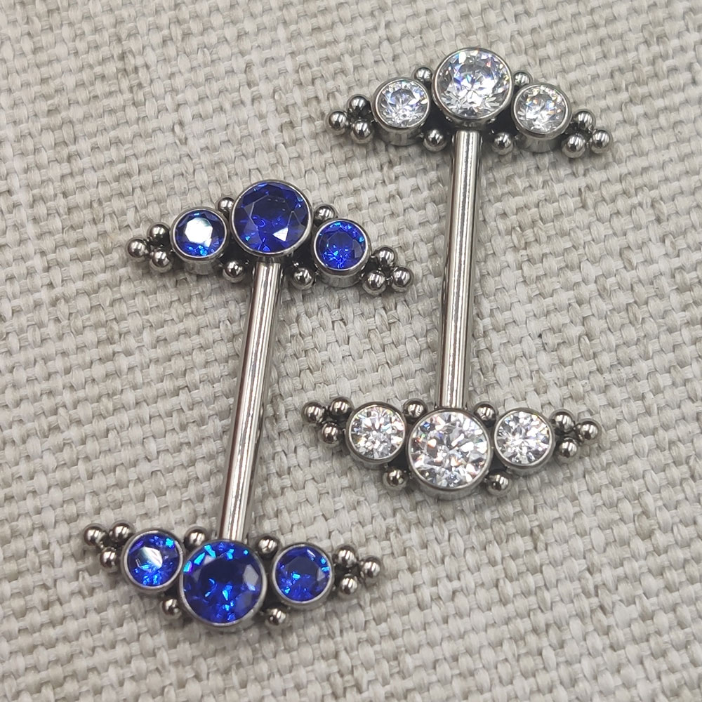 Body Jewelry Implant Grade Titanium - Кольцо для сосков с внутренней резьбой