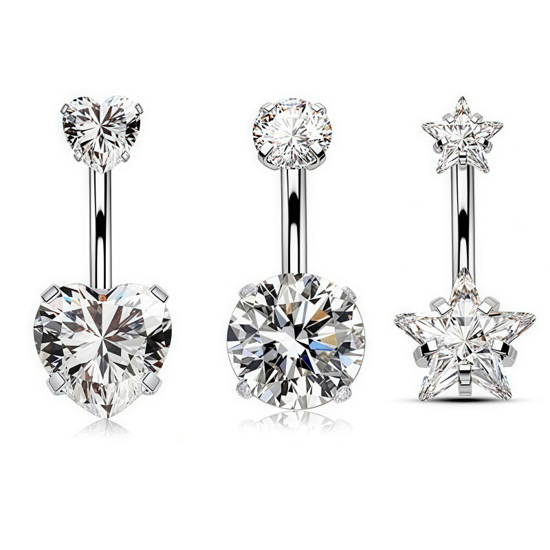 Body Jewelry Belly Button Rings - 1 шт., сексуальное кольцо для пирсинга