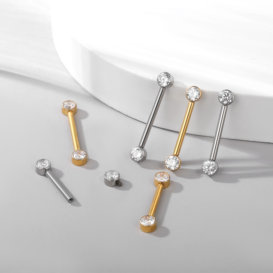 1/5 шт., титановая штанга для  – обзор и цена Body Jewelry Implant Grade Titanium