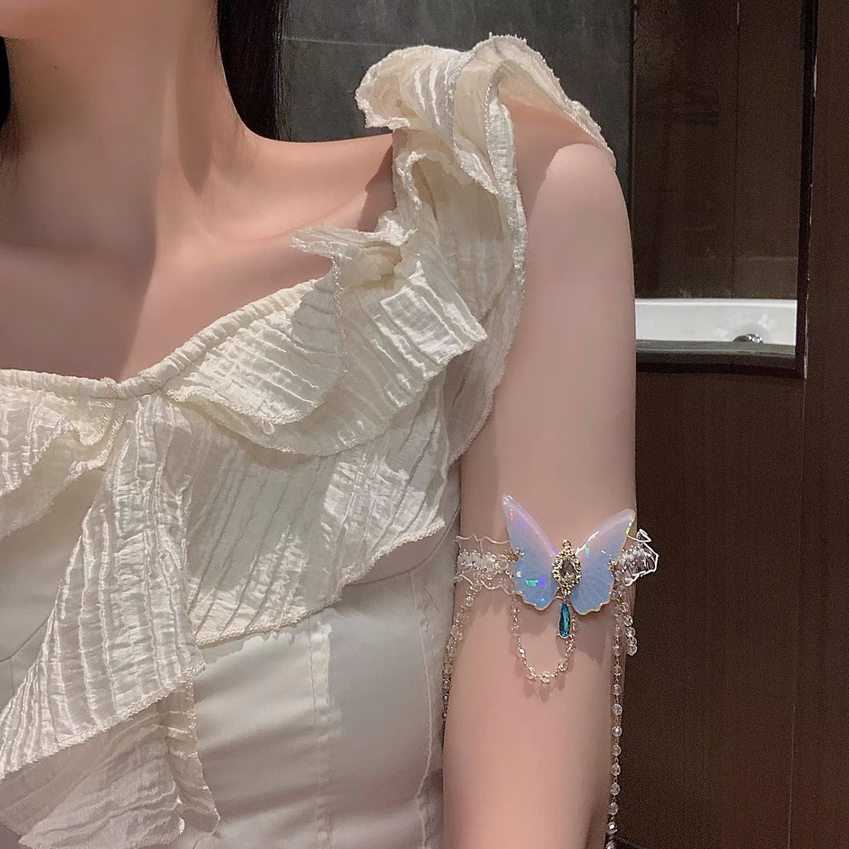 Модная эластичная кружевная це – обзор и цена Body Jewelry Leg Chain