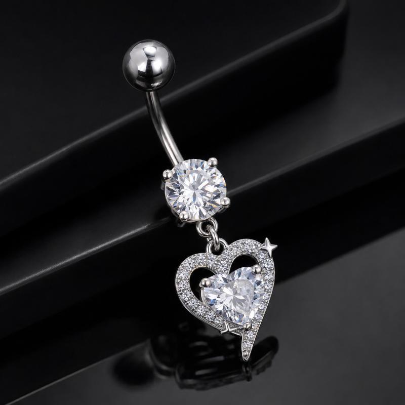 Серьга-кольцо для пупка из хир – обзор и цена Body Jewelry Belly Button Rings