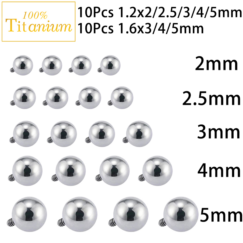 10 шт. имплантат класса ASTM G – обзор и цена Body Jewelry Implant Grade Titanium