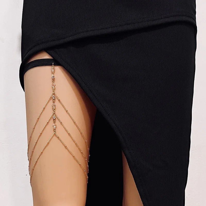 Модная летняя богемная цепочка – обзор и цена Body Jewelry Leg Chain