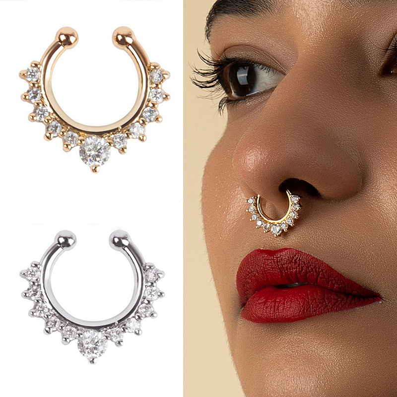 1 шт. U-образный зажим для нос – обзор и цена Body Jewelry Ear