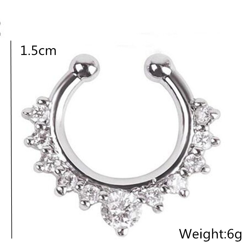 1 шт. U-образный зажим для нос – обзор и цена Body Jewelry Ear