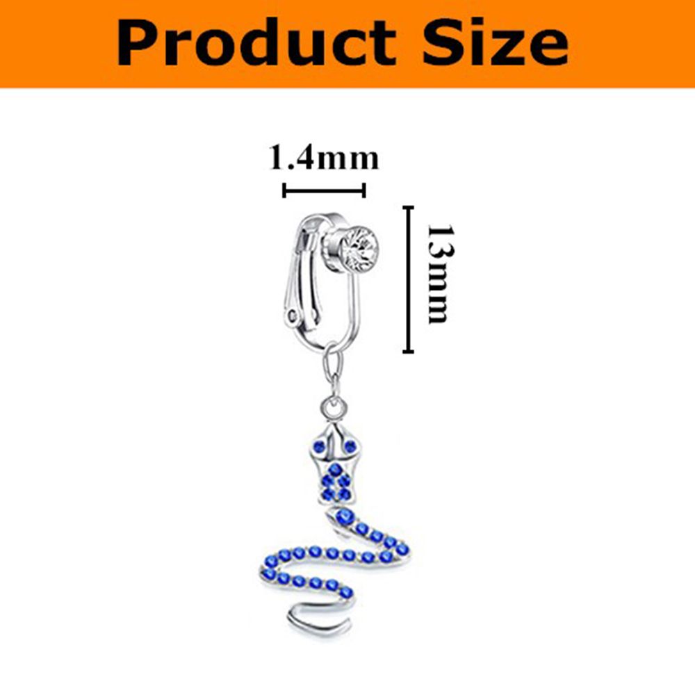 Модный клипс-кольцо для пупка  – обзор и цена Body Jewelry Belly Button Rings