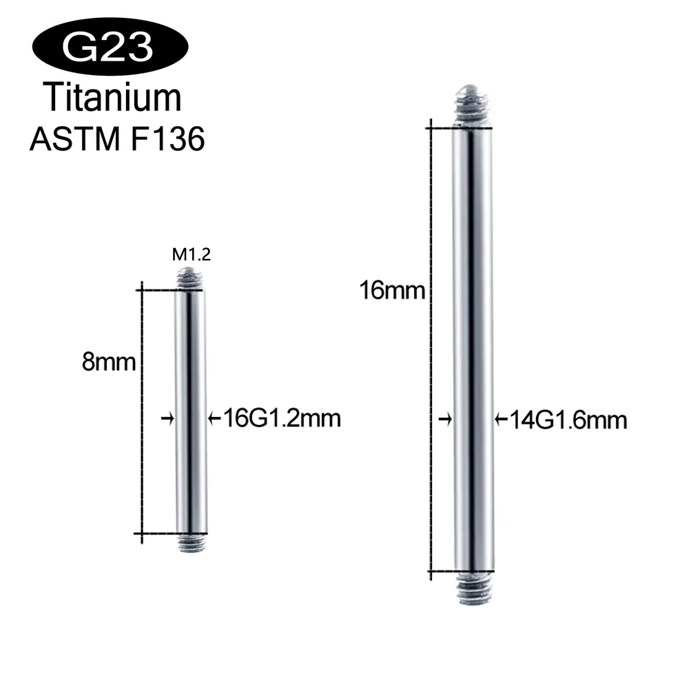 10 шт./лот, титан ASTM F136, и – обзор и цена Body Jewelry Implant Grade Titanium