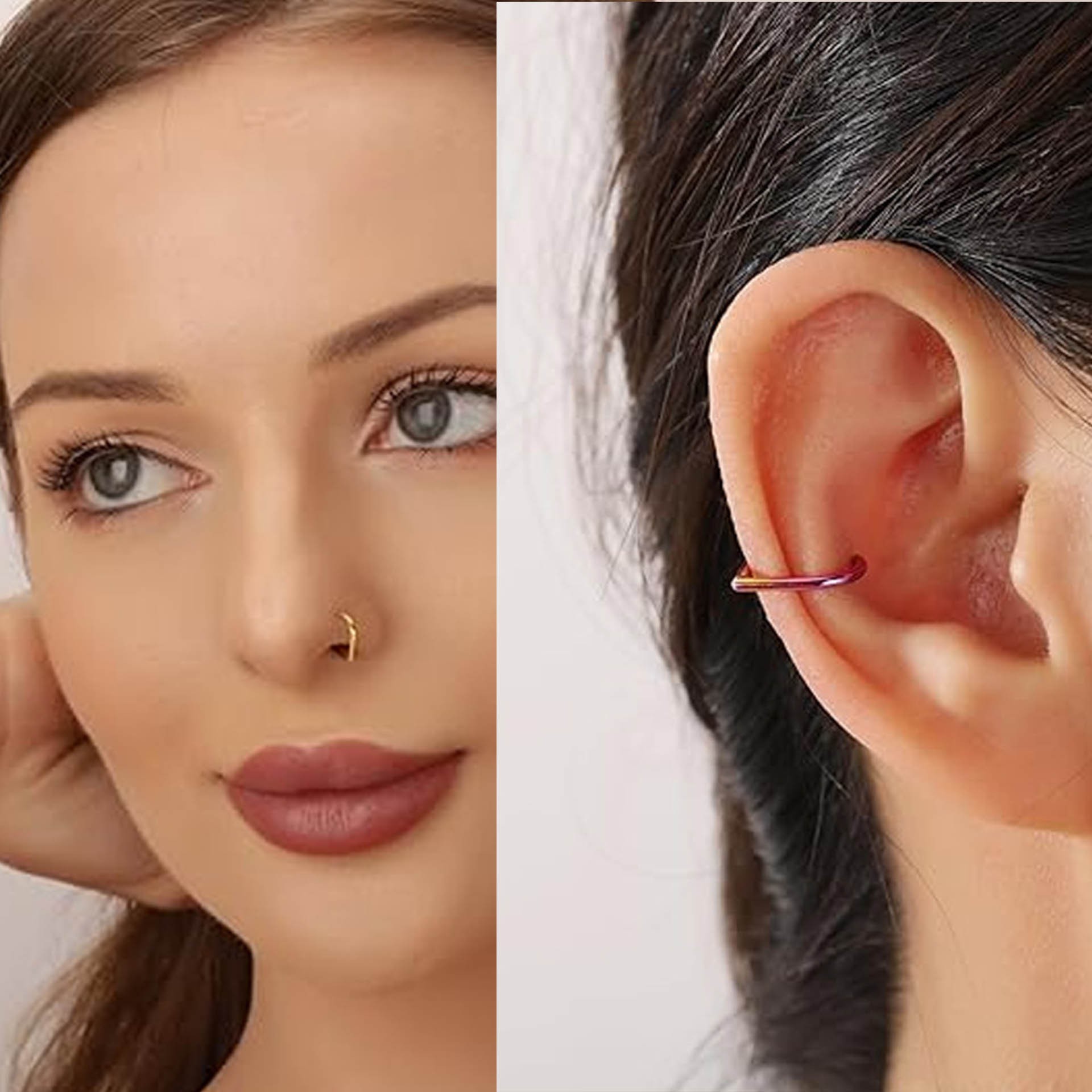 Набор из 5 регулируемых клипс- – обзор и цена Body Jewelry Ear
