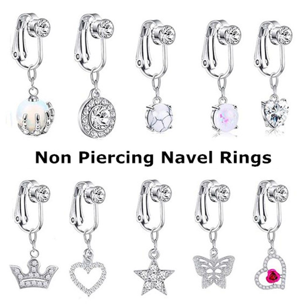 Аксессуары для женщин: клипсы- – обзор и цена Body Jewelry Belly Button Rings