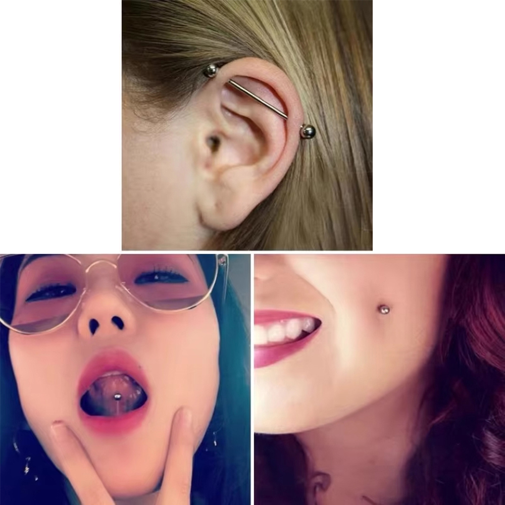 2 шт./лот, титан ASTM F136, им – обзор и цена Body Jewelry Implant Grade Titanium