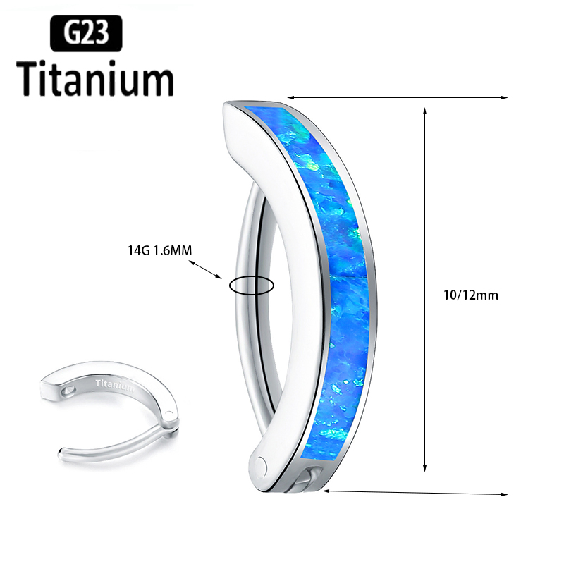 1 шт., 14 г, имплантат класса  – обзор и цена Body Jewelry Implant Grade Titanium