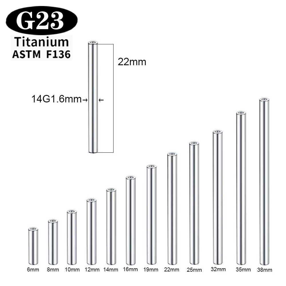 1/5/50 шт. ASTM F136 Титановые – обзор и цена Body Jewelry Implant Grade Titanium