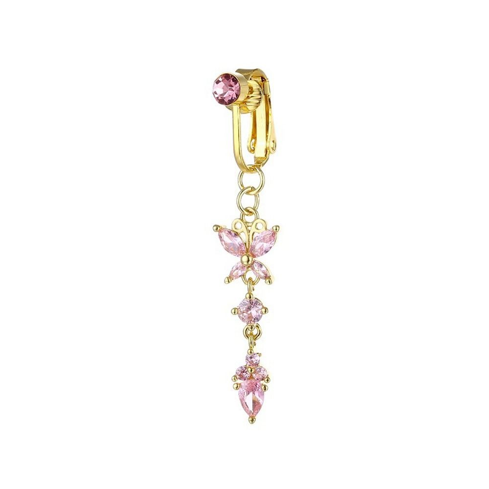 Пирсинг-клипса для пупка с цир – обзор и цена Body Jewelry Belly Button Rings