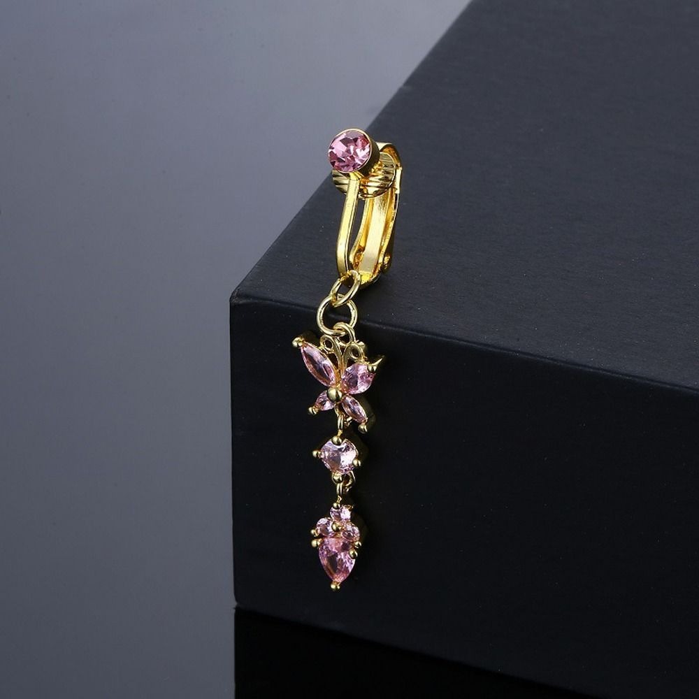 Пирсинг-клипса для пупка с цир – обзор и цена Body Jewelry Belly Button Rings