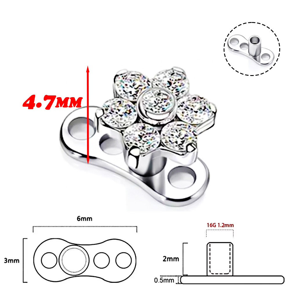 F136 Высококачественный титано – обзор и цена Body Jewelry Implant Grade Titanium