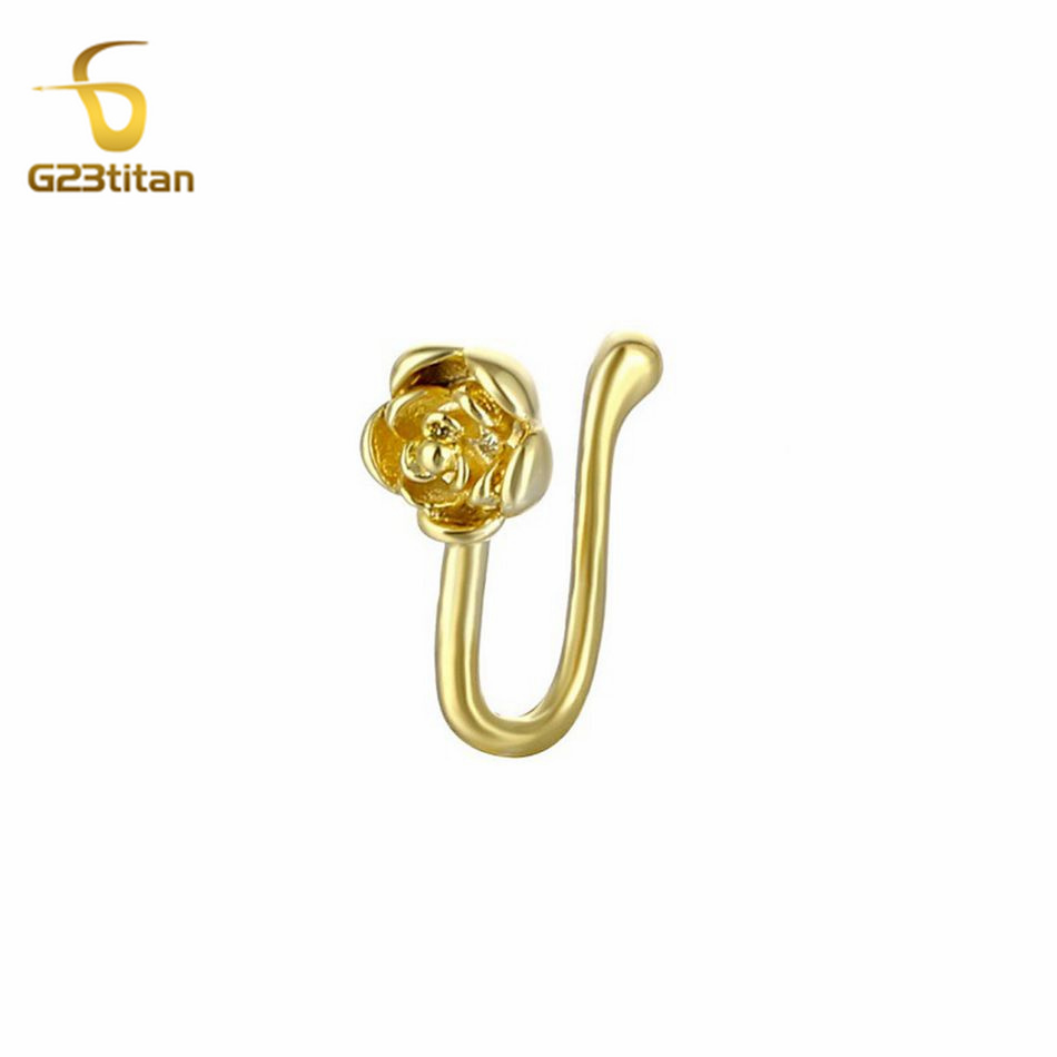 1 шт. Золотистый U-образный кл – обзор и цена Body Jewelry Ear