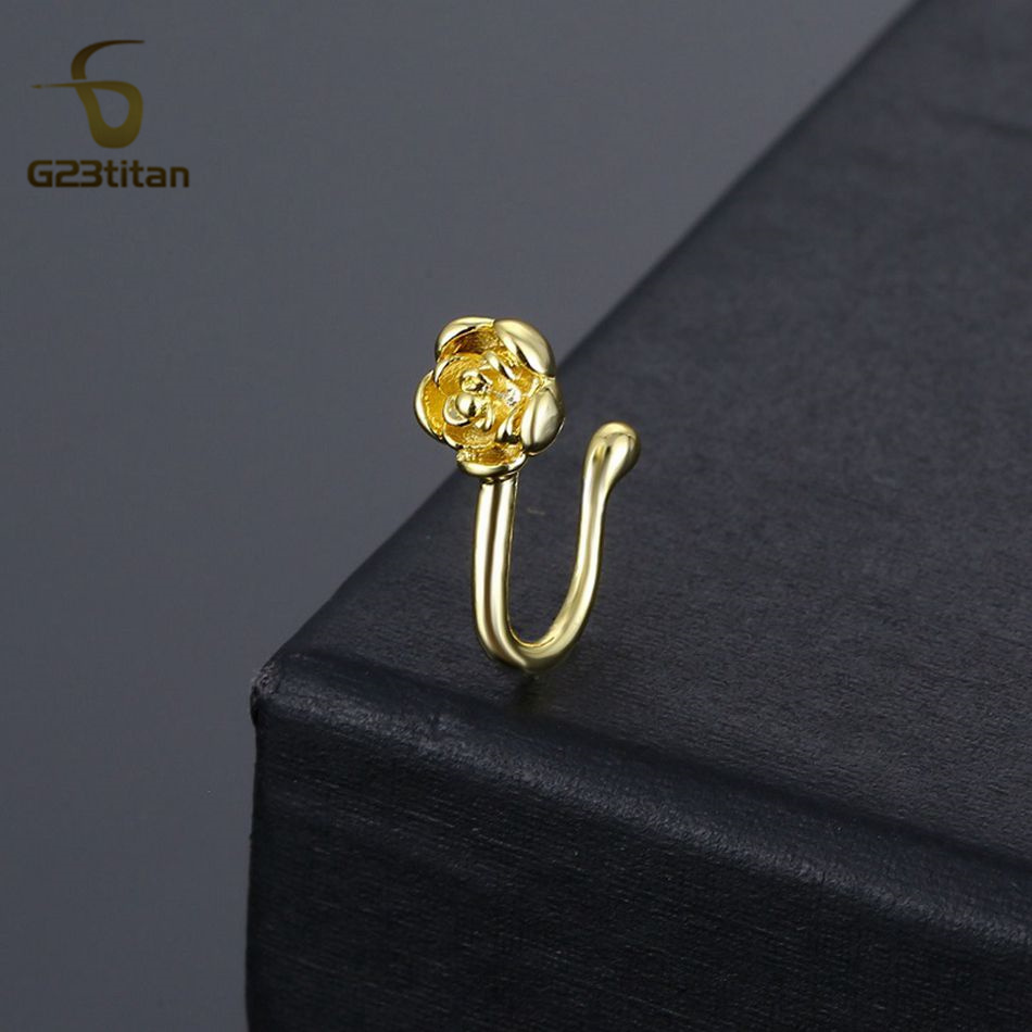 1 шт. Золотистый U-образный кл – обзор и цена Body Jewelry Ear