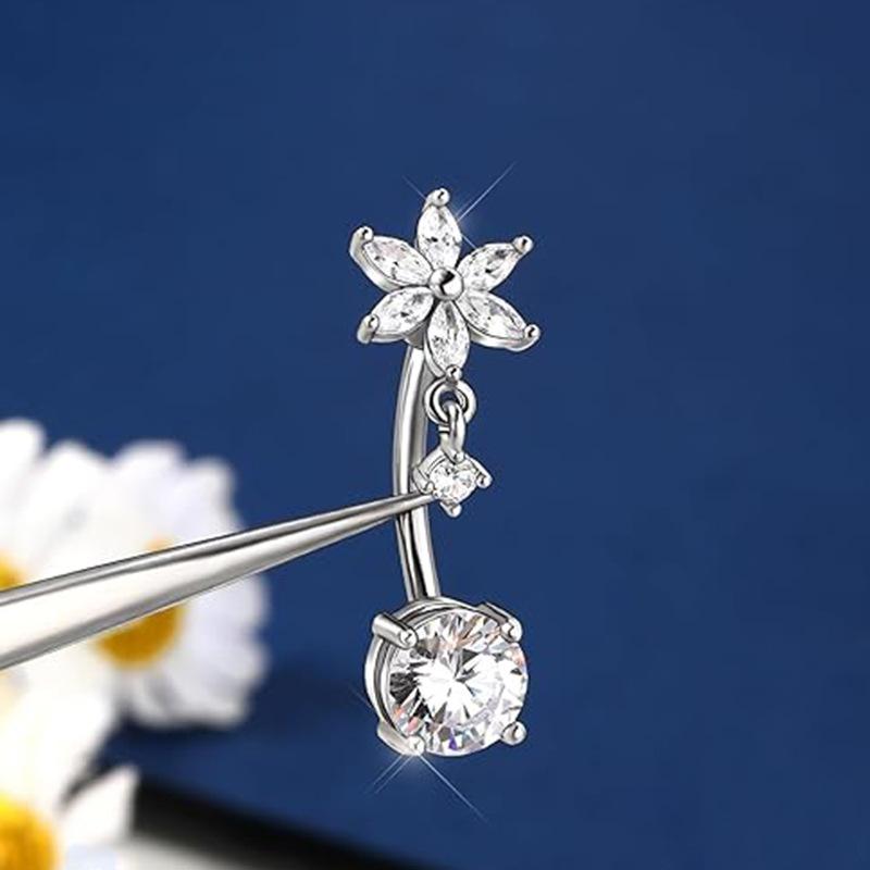 Гипоаллергенное кольцо для пуп – обзор и цена Body Jewelry Belly Button Rings
